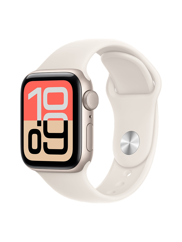 Apple Watch SE 3 (2025) Starlight 40 мм - смарт-часы Apple | BuyPhone.by Apple Watch SE 3 2025 Starlight 40 мм - купить смарт-часы Apple