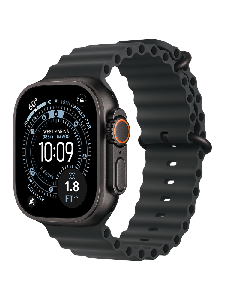 Apple Watch Ultra 3 Ocean Band 2025 Black - купить смарт-часы Apple в Беларуси